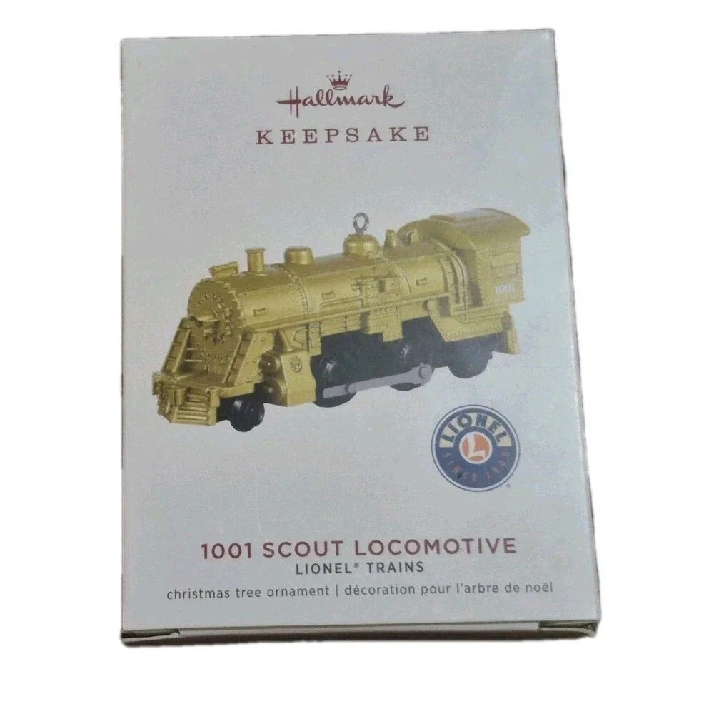 Hallmark Keepsake Lionel Trains 1001 Scout Locomotive Ornament 2019 LE